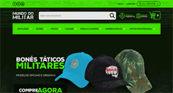 Desktop Screenshot of mundodomilitar.com.br